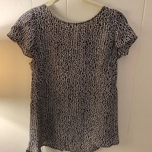 Loft short sleeve blouse